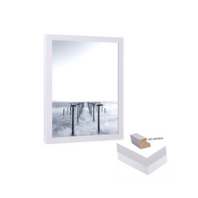 Load image into Gallery viewer, Gallery Wall 19x39 Picture Frame Black Wood 19x39  Poster Size