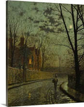 Load image into Gallery viewer, after the shower 1880 by john grimshaw after the shower john grimshaw canvas print classic art wall art print