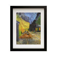 Load image into Gallery viewer, Cafe Terrace at Night by Vincent Van Gogh Van gogh Beach Vincent Van Gogh Canvas print Giclee Print Coffee sign bar sign Cafe