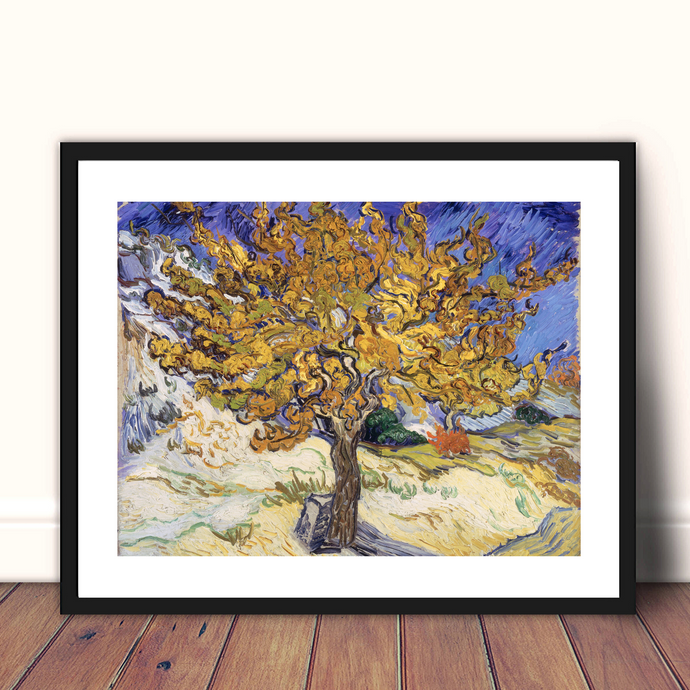 The Mulberry Tree by Vincent Van Gogh Van gogh Vincent Van Gogh Art print Mulberry Tree