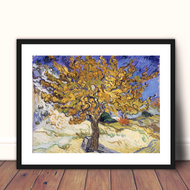 The Mulberry Tree by Vincent Van Gogh Van gogh Vincent Van Gogh Art print Mulberry Tree