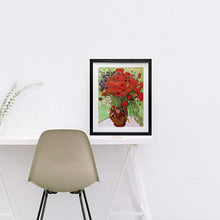Load image into Gallery viewer, Red Poppies and Daisies by Vincent Van Gogh Van gogh Flowers Vincent Van Gogh Canvas print Giclee Print botanical