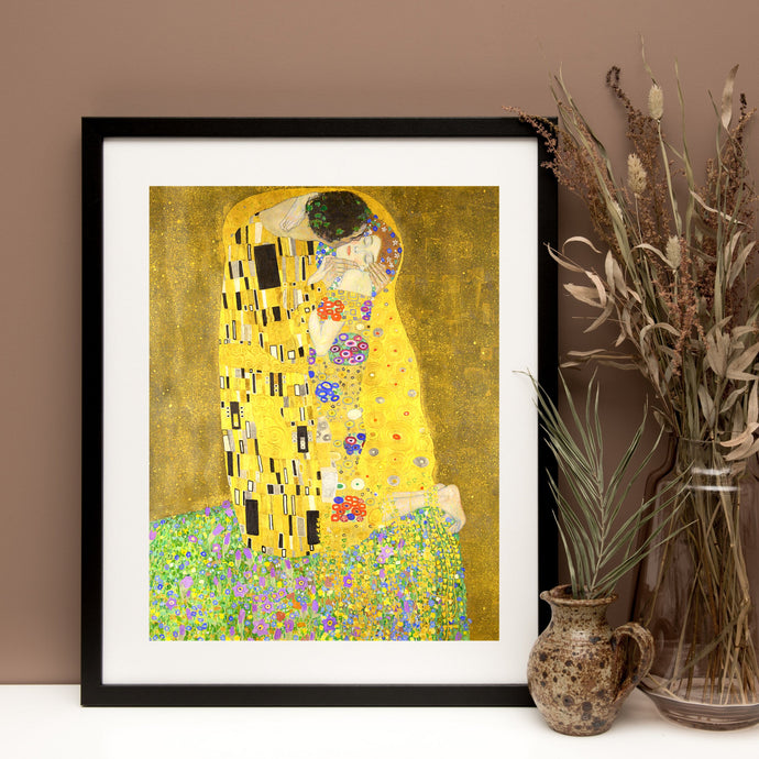 The Kiss by Claude Monet Claude Monet the kiss Monet Art Monet Print Monet canvas gold print