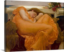 Load image into Gallery viewer, flaming june 1895 by frederic leighton flaming june frederic leighton canvas print classic art wall art print