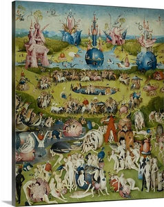 garden of earthly delights triptych 1490 by hieronymus bosch garden of earthly delights hieronymus bosch canvas print classic art wall art print