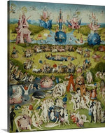 garden of earthly delights triptych 1490 by hieronymus bosch garden of earthly delights hieronymus bosch canvas print classic art wall art print