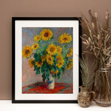 Load image into Gallery viewer, Sunflowers by Claude Monet Sunflowers Claude Monet Monet Art Monet Print Monet canvas Monet Poster