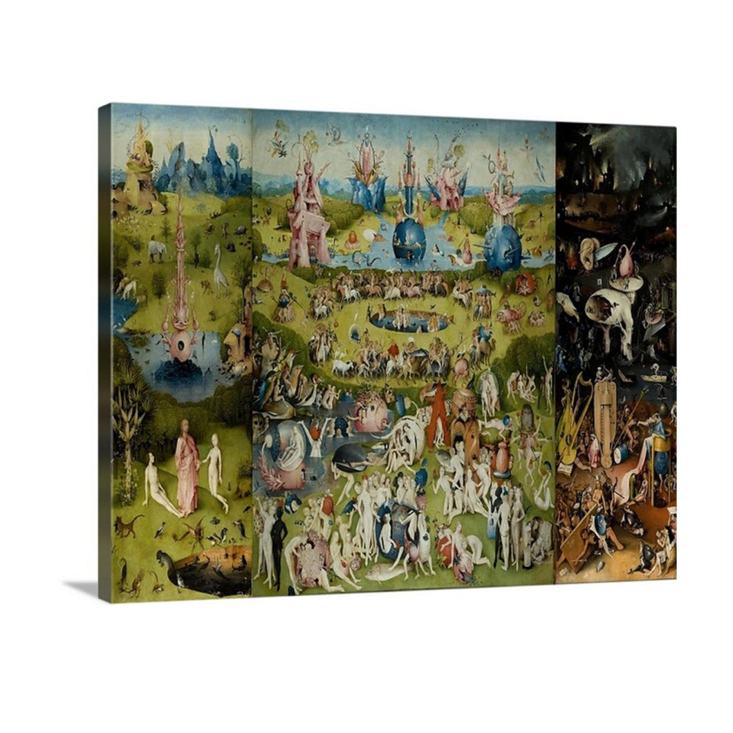 The Garden of Earthly Delights Hieronymus Bosch Wall art print Home decor canvas print