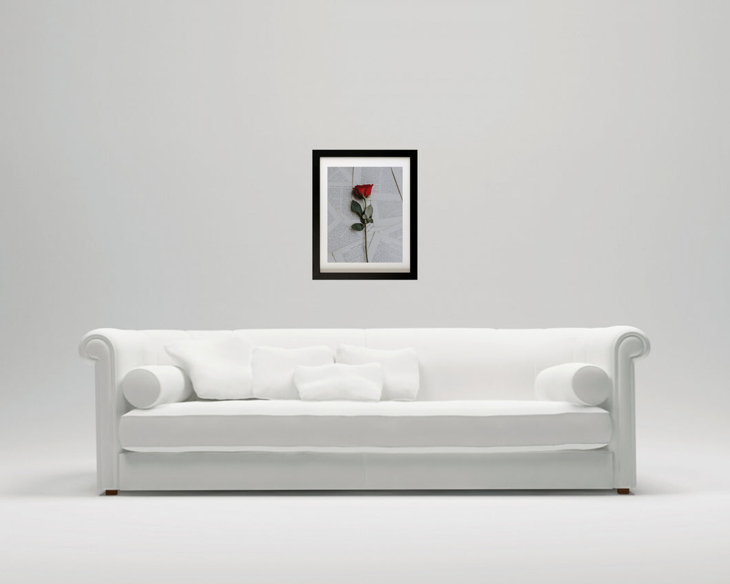 Rose Flower, Rose Print, Rose Canvas, Rose flowers canvas, home decor, Art print, poster print