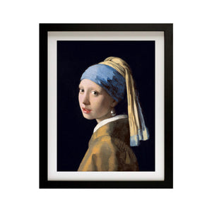 Girl with A Pearl Earring by Johannes Vermeer Feminist art Girl art Portrait Vermeer art