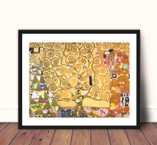 Load image into Gallery viewer, the tree of life 1909 by gustav klimt canvas art print framed art print wall art classic art