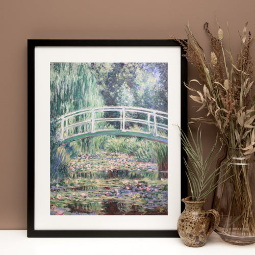 Claude Monet The Water Lily Pond Japanese Bridge Claude Monet Monet Art Monet Print Water lilies