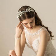 Aubrey Wedding Bridal Head Piece, Hair Accessories RE3735 - No Limits by Nicole Lee