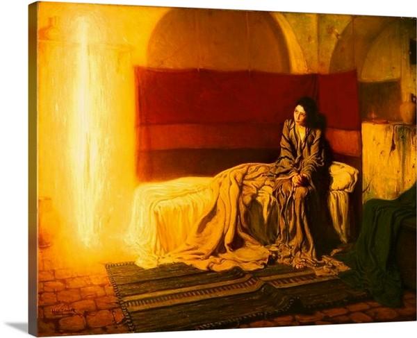 the annunciation 1898 by henry ossawa tanner the annunciation henry ossawa tanner canvas print classic art wall art print