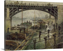 Load image into Gallery viewer, the coalmen 1875 by claude monet the coalmen claude monet canvas print classic art wall art print