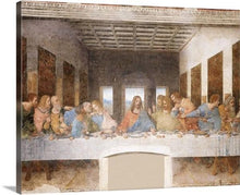 Load image into Gallery viewer, the last supper 1495 1498 by leonardo da vinci the last supper leonardo da vinci canvas print classic art wall art print