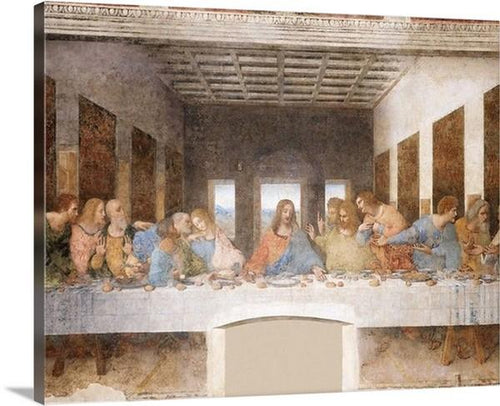 the last supper 1495 1498 by leonardo da vinci the last supper leonardo da vinci canvas print classic art wall art print