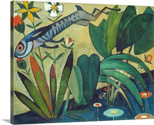 Load image into Gallery viewer, the leap of the rabbit 1911 by amadeo de souza cardoso the leap of the rabbit amadeo de souza cardoso canvas print classic art wall art print