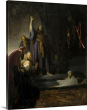 Load image into Gallery viewer, the raising of lazarus 1630 by rembrandt van rijn the raising of lazarus rembrandt van rijn canvas print classic art wall art print
