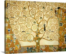 Load image into Gallery viewer, the tree of life 1905 by gustav klimt the tree of life gustav klimt canvas print classic art wall art print