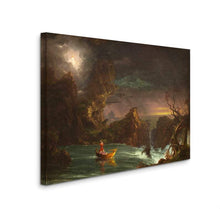 Load image into Gallery viewer, thomas cole the voyage of life 1842 complete set of 4 canvas gallery wrapped giclee wall art print d4060
