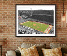 Load image into Gallery viewer, Clemson football Memorial Stadium football stadium Death valley wall art  decor