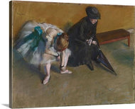 waiting 1882 by edgar degas waiting edgar degas canvas print classic art wall art print