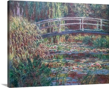 Load image into Gallery viewer, water lily pond 1919 by claude monet water lily pond claude monet canvas print classic art wall art print