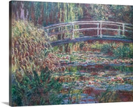 water lily pond 1919 by claude monet water lily pond claude monet canvas print classic art wall art print