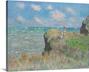 Cliff Walk at Pourville by Claude Monet Sunflowers Claude Monet Monet Art Monet Print Monet canvas Monet Poster feminist