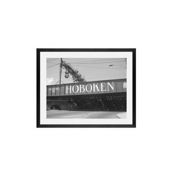 Hoboken NJ Hoboken Sign Hoboken welcome Hoboken New Jersey artworkHoboken NJ Hoboken framed Wall art artwork Poster