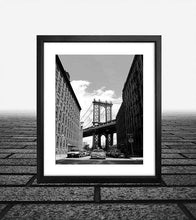 Load image into Gallery viewer, New york wall art Brooklyn Bridge New York framed art Print Brooklyn Bridge Skyline New York Wall Art framed New York wall art prints