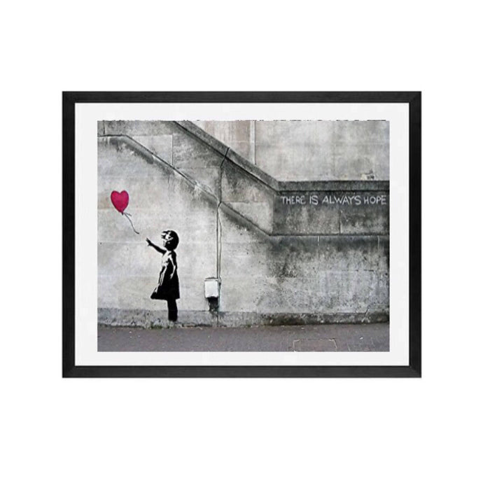 Banksy balloon Girl wall art Banksy Street Art Graffiti Balloon girl