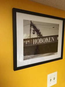 Hoboken NJ Hoboken Sign Hoboken welcome Hoboken New Jersey artworkHoboken NJ Hoboken framed Wall art artwork Poster