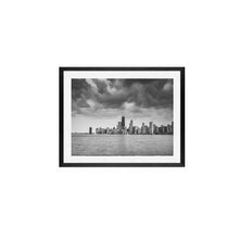 Load image into Gallery viewer, Chicago print Chicago poster Chicago wall art Chicago waterfront Framed wall art Chicago decor Chicago artworkWaterfront Poster