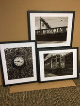 Load image into Gallery viewer, Hoboken New Jersey Home Wall Art Set of 3 framed art canvas print  poster