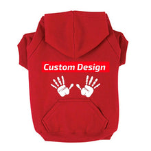 Load image into Gallery viewer, Personalized Custom Dog Sweatshirt Hoodie