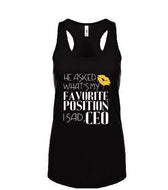 Feminist gift Girl power tshirt Feminist tshirt Feminist Equality Boss Lady favorite position i said ceo girl boss shirt Poster