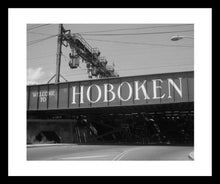 Load image into Gallery viewer, Hoboken New Jersey Home Wall Art Set of 3 framed art canvas print  poster