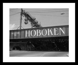 Hoboken New Jersey Home Wall Art Set of 3 framed art canvas print  poster