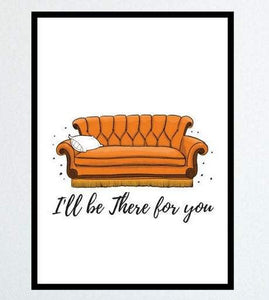 Friends TV Show I'll Be There For You movie poster friends tv show Poster