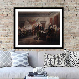 Declaration of Independence constitution United states Home decor wall decor
