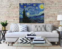 Load image into Gallery viewer, Starry Night Van Gogh Van Gogh print Artwork framed wall art Van Gogh Gogh Starry Night art Poster