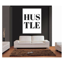 Load image into Gallery viewer, Inspirational Wall art  COFFEE Poster  HUSTLE Poster  WORK wall art print Set of 3 Motivational Quote Modern Art Never give up