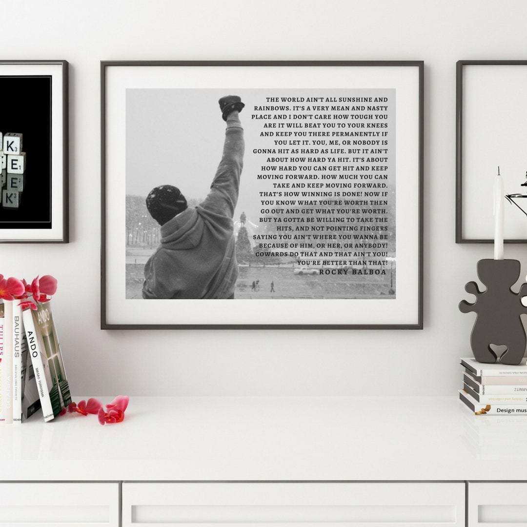 Poster Rocky Balboa - Rocky Film, Wall Art, Gifts & Merchandise