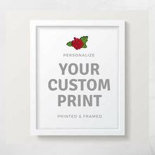 Load image into Gallery viewer, Custom poem print  Custom Frame poem print  custom poem print with photo frame print my poem frame poem custom poem print frame