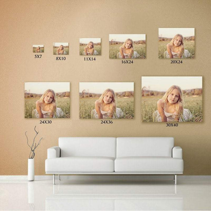 Personalized canvas photo to canvas Canvas print Custom canvas Any Sizes Photo To Canvas Photo to canvas Picture on canvas Poster