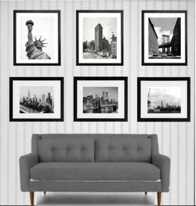 New York wall art prints New York black and white photography wall art framed New York Art prints Set of 6 vintage New York photography