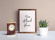 Custom Print sign custom print Home sign personalized sign name sign custom name sign create your own sign custom quote print Poster