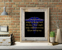 Load image into Gallery viewer, Sign for Nurse Nurse gift Occupational Sign Gift for Nurse Home Decor Sign for Graduation Graduating Nurse Nurse&#39;s Prayer Decor